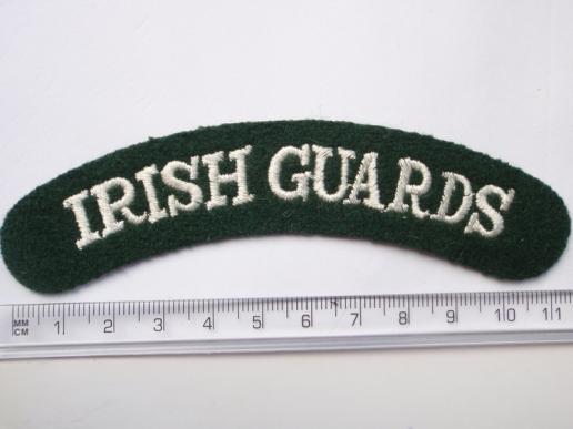 IRISH GUARDS Wool Shoulder Title