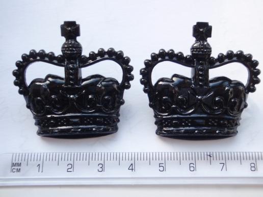 Large Anodised Blackened W.O Crowns