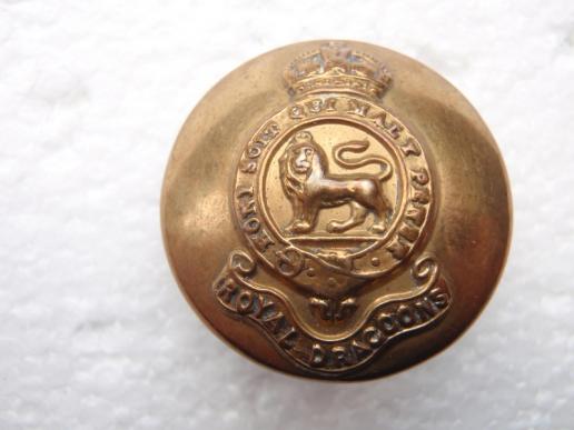The Royal Dragoons Large Button