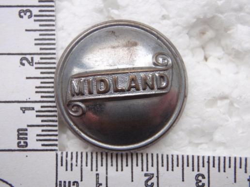 Midland Red Omnibus Company 1945-69  w/m Button