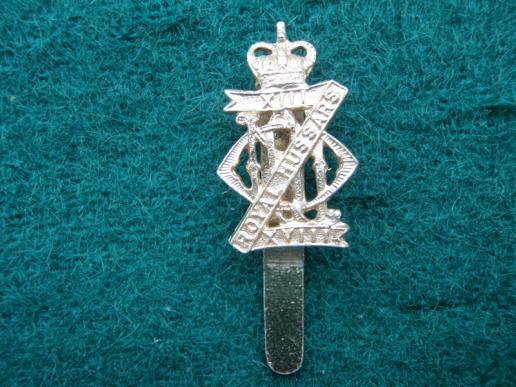 13th/18th Royal Hussars Anodised Cap Badge  