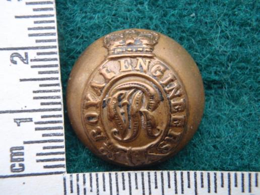 Victorian Royal Engineers Button