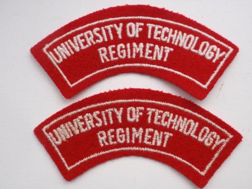 University of Technology Regt 1948-60 