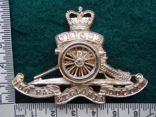 Royal Artillery Anodised Cap Badge