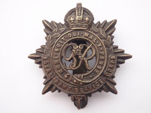 WW2 R.A.S.C Cap Badge