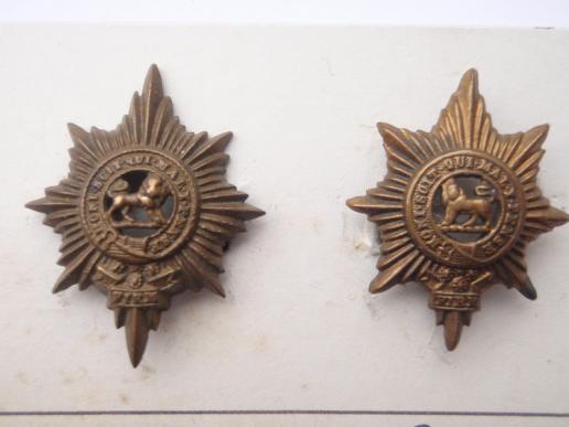 The Worcestershire Regt Collar Badges