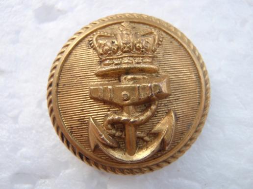 Victorian Royal Naval Officers Button