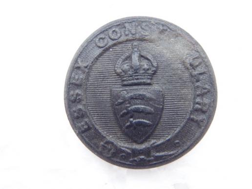 Essex Constabulary Black Button