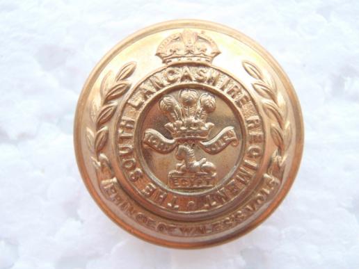 K/C The South Lancashire Regt Button