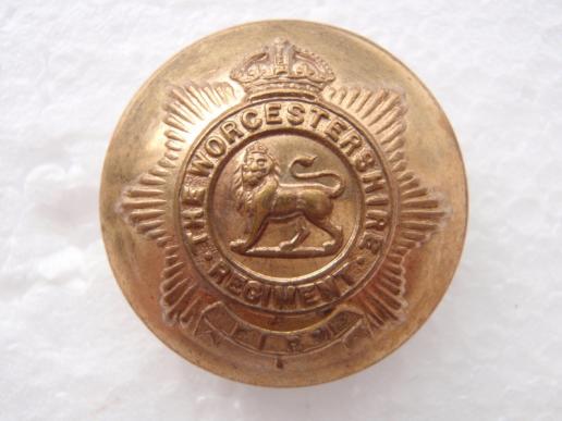 The Worcestershire Regt 1881-1909 Button