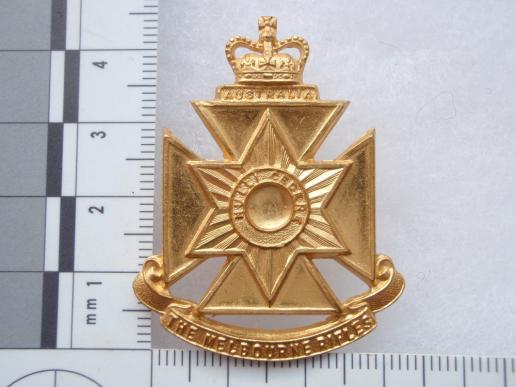The Melbourne Rifles 58/32nd Inf Batt Cap Badge