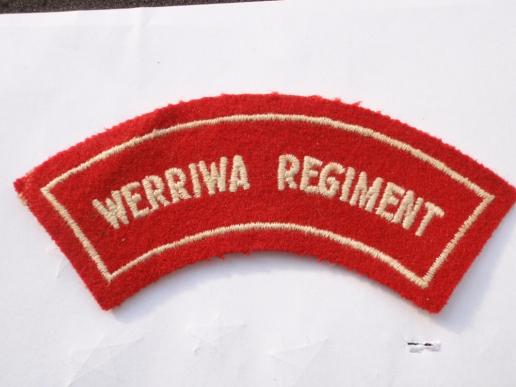 Australian Werriwa Regiment Title