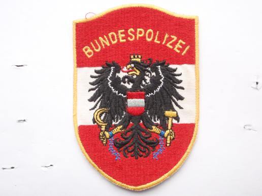 Austrian 'Bundespolizei' Sleeve Patch