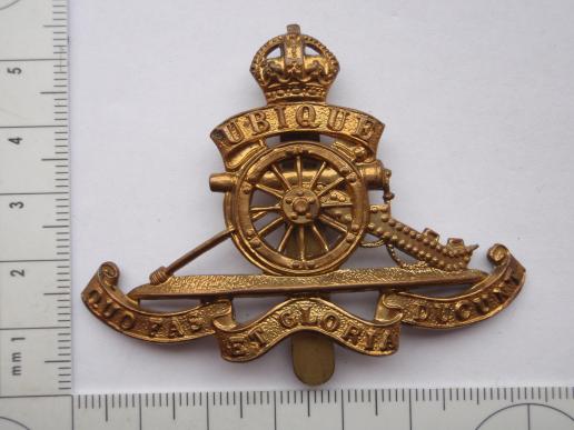 WW1/2 Royal Artillery Cap Badge