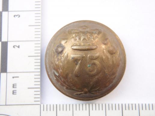 Pre 1881 75th ( Sterlingshire) Regt of Foot Button