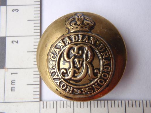 WW1 Royal Canadian Dragoons button