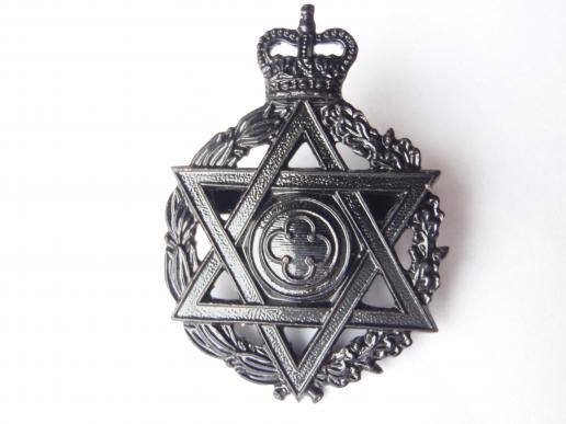 Q/C Jewish Chaplains O.S.D cap badge