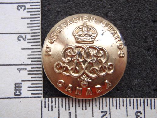 WW1 1st Grenadier Guards, Canada Button