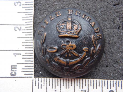 Early K/C Rifle Brigade Officers Button