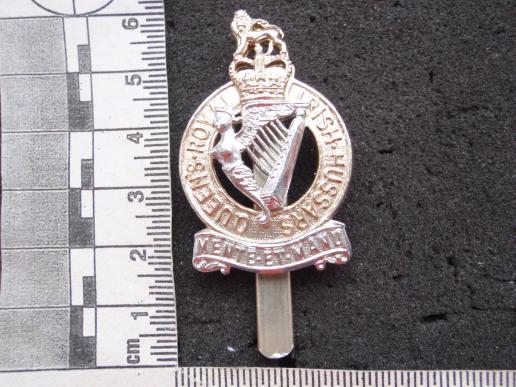 Queens Royal Irish Hussars Anodised Cap badge