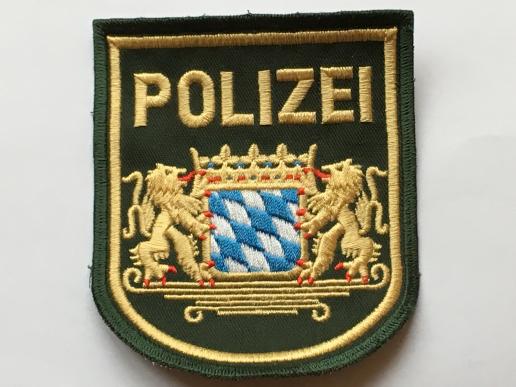 Polizei (Bayern Area) sleeve patch