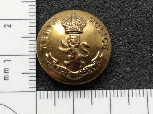 K/C Kenya Police brass button