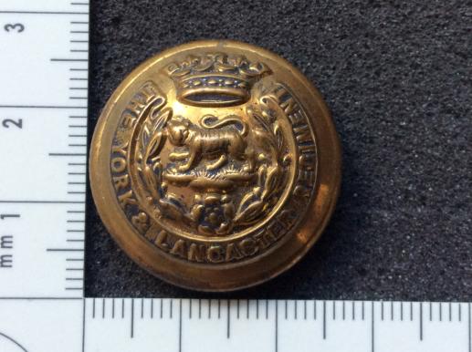 The York & Lancaster Regt button