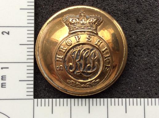 QVC Kings Shropshire Light Infantry Officers Button