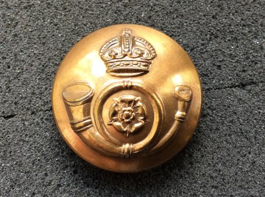 The North Staffordshire Regt all Brass economy button