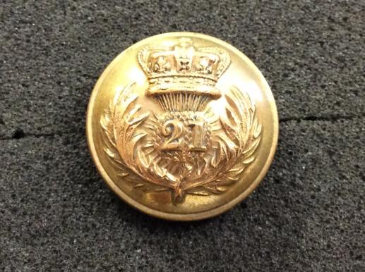 21st Regt Of Foot (Royal Scots Fusiliers) Button 