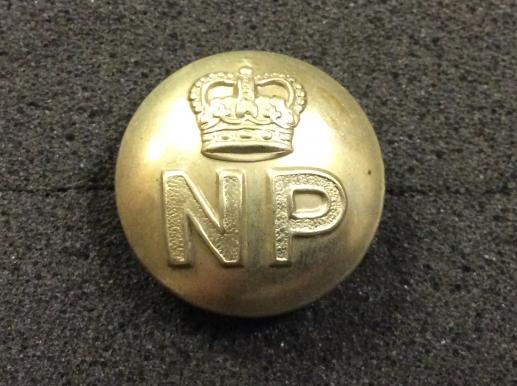 Post 1952 Nigeria Police Button 