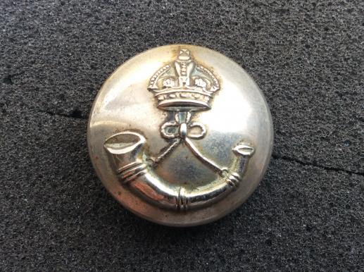 Post 1902 Light Infantry Button By rare maker