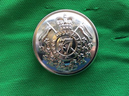 Post 1952 Anodised Fifth Royal Irish Button 