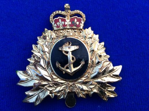 Canadian Naval Officers Cap badge