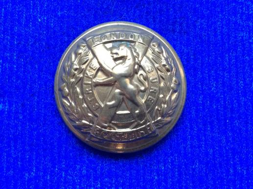 The London Scottish Brass Button 