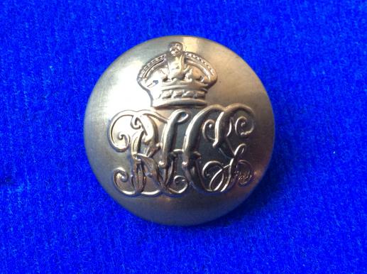 K/C Royal Horse Guards Brass Button 