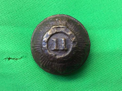 11th Regiment Of Foot excavated Button 