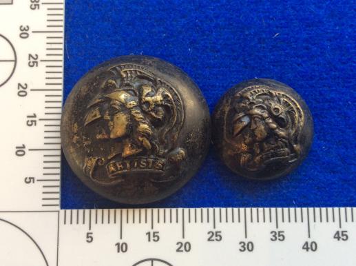 The London Regt, The Artists Rifles Buttons 