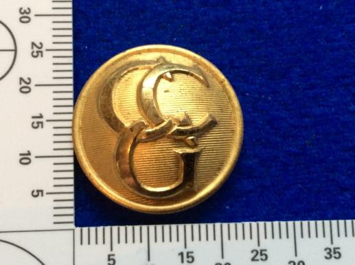 Control Commission Germany Gilt Button 