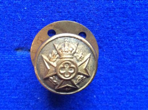 K/C Royal Army Chaplains Dept, Shoulder Board Button 