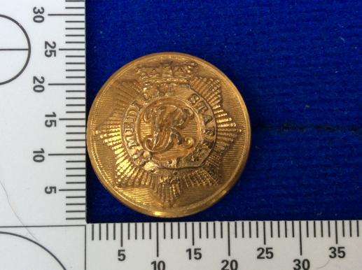 QVC Medical Staff Officers Gilt Button 