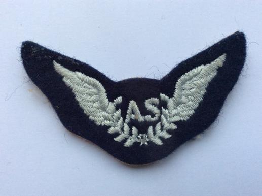 R.A.F Air Steward trade badge