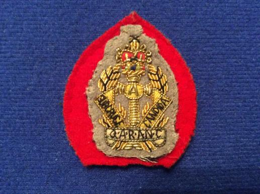 Q.A.R.A.N.C Officers Bullion Hat/ Beret badge