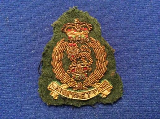 Adjutant Generals Corps Officers Bullion Beret Badge 