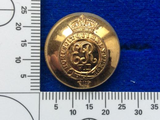 Edward VII Brigadiers & Colonels Gilt Officers Button 