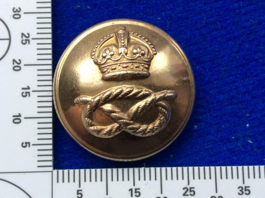 Post 1902 South Staffordshire Regiment Gilt Button 