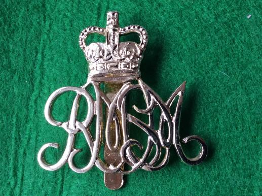 Royal Military School Of Music Anodised Cap badge