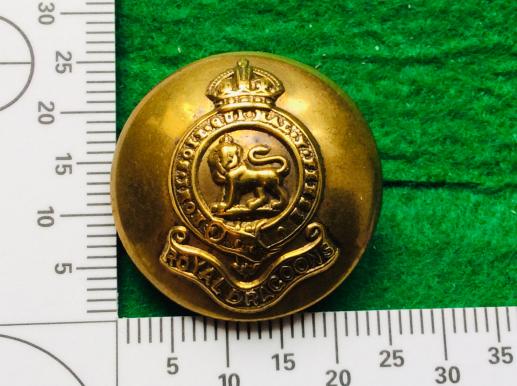 Royal Dragoon’s brass button 