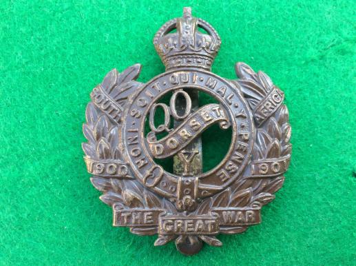 Queens Own Dorset Yeomanry ( post 1920) cap badge