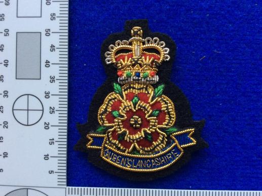 The Queens Lancashire Regiment Officers Beret badge